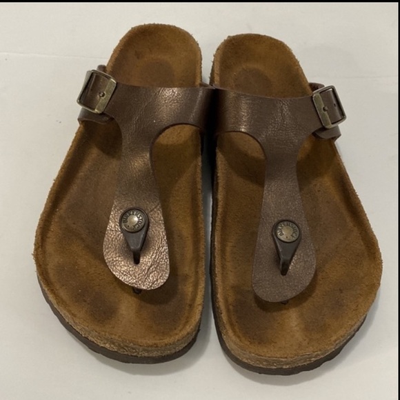BIRKENSTOCK Gizeh Thong Brown Sandals Size 36 - Picture 13 of 13